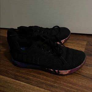 NOBULL Women's Black and Multicolor Sneakers